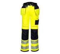 Portwest T501 Pantalon HV PW3 poches flottantes Jaune/Noir - Taille 40 - Standard