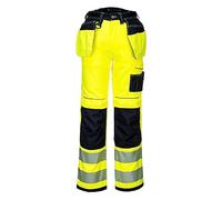 Portwest T501 Renforcé PW3 Hi Vis Pantalon de Travail à Poches Porte-Outils