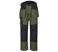 Portwest T702 Pantalon Cargo Holster En Toile Triple Couture Genouillères