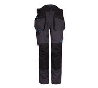 Portwest T702 Pantalon Cargo Holster En Toile Triple Couture Genouillères