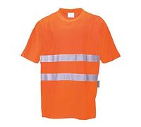 Portwest Tee-shirt confort coton, Couleur: Orange, Taille: XXL, S172ORRXXL
