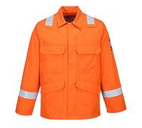 Portwest Veste Bizflame Plus, Couleur: Orange, Taille: XXL, FR25ORRXXL