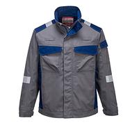 Veste Bizflame Ultra Bicolore Couleur : Gris Taille M - Portwest