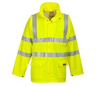 Portwest FR41 Veste de pluie HiVis FR Sealtex Jaune - Taille XS