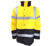 Portwest - Veste imperméable haute visibilité - Homme (L) (Jaune/Bleu marine) - UTPC2524 Jaune/Bleu Marine G