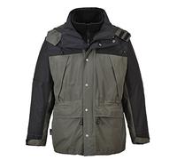 Portwest Veste respirante Orkney 3 en 1, Couleur: Gris, Taille: L, S532GRRL