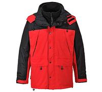 Portwest Veste respirante Orkney 3 en 1, Couleur: Rouge, Taille: L, S532RERL