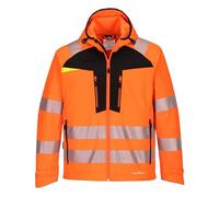 Portwest Veste Softshell DX4 Haute visibilité Orange/Noir Taille L