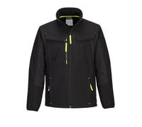 Portwest WX3 Veste Softshell Hybride Éco 2L Noire T753 Tissu Recyclé Imperméable