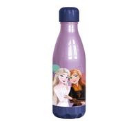 POS p:os 35721-FrozenDieEiskönigin-Gourde pour Enfants et Adultes,Bouteille d'eau avec Bouchon à vis, env. 560 ML Double paroi, Anti-Fuite, 35721, Purple (Les images sur la bouteille peuvent varier )