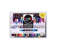 Posca 153544869 Lot de 39 Marqueur peinture avec encre à base d'eau et pointe ogive 2,5 mm