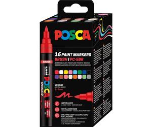 Posca 184016 POSCA Marker UNI PC-5BR 16er Set