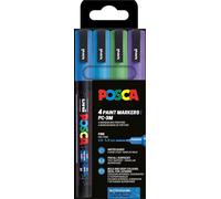 Posca 186530 POSCA Marker UNI PC-3M 4er Set Glitter c