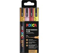 Posca 186531 POSCA Marker UNI PC-3M 4er Set Glitter w