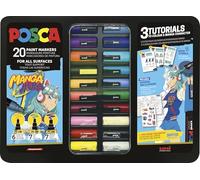 Posca Manga Hero Marker Pen Multicolore Enfants