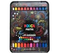 Posca Marqueurs Pastels 24 pièces (402022) Multicolore Enfants
