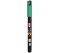 Uni-Ball Posca Marqueur peinture à l'eau PC-1MR pointe calibrée extra-fine 0,7 mm Vert foncé
