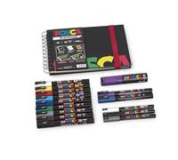 POSCA - Kit de marqueurs acryliques XL, 15 marqueurs