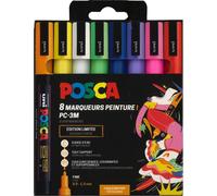 Posca Marker Set PC-3M 8 pièces pop couleurs créatives
