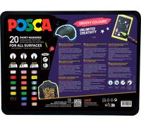 POSCA Marker UNI Etui Groovy Colours 20x