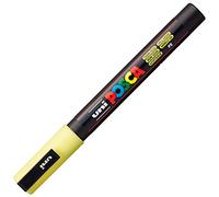 POSCA - Marqueur acrylique PC-3M à pointe ronde fine, jaune clair