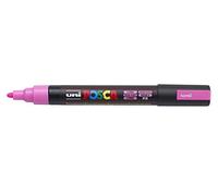 POSCA - Marqueur acrylique PC-5M rose fluo, pointe ronde 1,8-2,5 mm