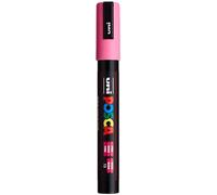 POSCA - Marqueur acrylique PC-5M rose, pointe ronde 1,8-2,5 mm | Marqueur à encre pigmentée à base d'eau, opaque, pour presque toutes les surfaces, pointe remplaçable
