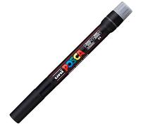 POSCA - Marqueur acrylique PCF-350 noir, pointe pinceau | Marqueur à encre pigmentée à base d'eau, pointe pinceau flexible de 1 à 10 mm, pour presque toutes les surfaces