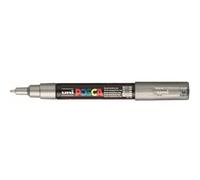 POSCA - MARQUEUR ARGENT POINTE EXTRA FINE 0 7/1M Argent