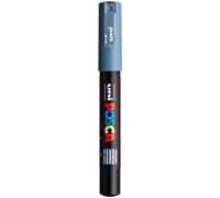 UNI-BALL Lot de 3 Marqueurs Pte conique extra-fine POSCA PC1MC 0,7-1mm Gris Ardoise