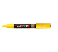 Posca Marqueur à pigment PC-1MC Pointe conique extra-fine 1 mm Jaune paille