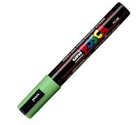 POSCA Marqueur Osama Uni PC5 à pointe moyenne ronde avec un trait de 1,8 mm à 2,5 mm couleur vert clair