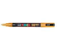 Posca Marqueur PC3ML – Pointe conique fine en plastique – Orange pailleté