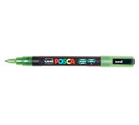 POSCA Marqueur PC3ML Pte conique fine en plastique Vert Foncé Pailleté