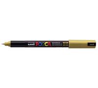 POSCA Marqueur Pte calibrée extra-fine POSCA PC1MR 0,7mm Or x 12