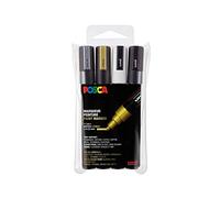 POSCA Set 4 MARQUEURS PC5M Pochette GSW
