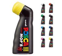 Posca Marqueur MOP'R PCM22 – Pointe ronde XXL 3–19 mm – Peinture à base d'eau – Jaune