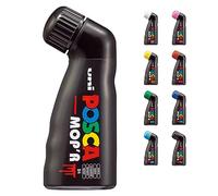 Posca - Marqueur MOP'R Pointe Ronde XXL 3-19 mm Semi-rigide Ergonomique à base d'eau Noir