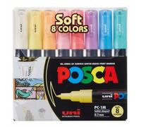 Posca Pc-1m Pastel 8 Pièce(S)