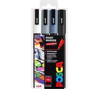 Posca Pc-3m Coffret Cadeau De Marqueurs À Peinture Couleurs Populaires 0,9 À 1,3 Mm
