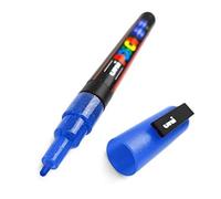 Posca PC-3ML Marqueur de peinture à paillettes bleu