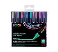 Uni-Ball POSCA PC-5M 8er Set Metallic