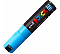POSCA PC7M Marqueur pigment pointe conique large Bleu clair - tracé 4,5-5,5 mm