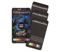 Posca Crayons de couleur PENCIL KPE-200 – Étui de 36