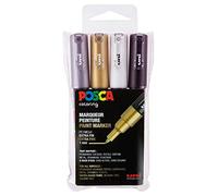 POSCA Set 4 MARQUEURS PC1MC Pochette GSW