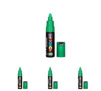 POSCA uni-ball 181363 Marqueur Uni avec pointe ogive large Vert (Lot de 4)