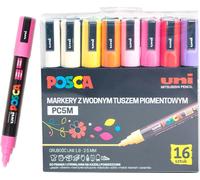 Posca Uni Marker Set Pc-5M 16 Pieces 194514