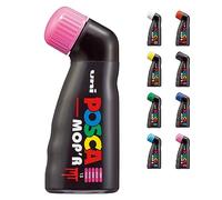 Posca – Marqueur MOP'R PCM22 – Pointe ronde XXL 3-19 mm, corps semi-rigide, Rose