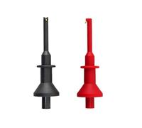 Poseur d'outils, Crochet de sonde multimètre, douille filetée de 4 mm, pince CMS for circuit intégré, ressort de test, dorure, convient aux câbles de test 2 mm/4 mm/interface M4(2mm in-line)