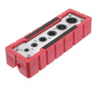 Positionneur de Perçage pour Menuiserie, Guide Multi Taille pour Bois | Installation Facile, Structure en Fer ABS et Caoutchouc, pour Assemblage de Meubles et Amateurs DIY à Domicile